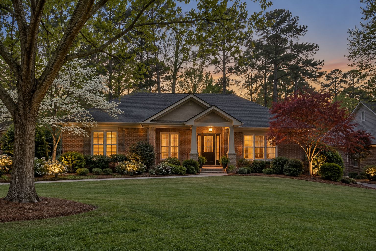 A craftsman home in metro Atlanta